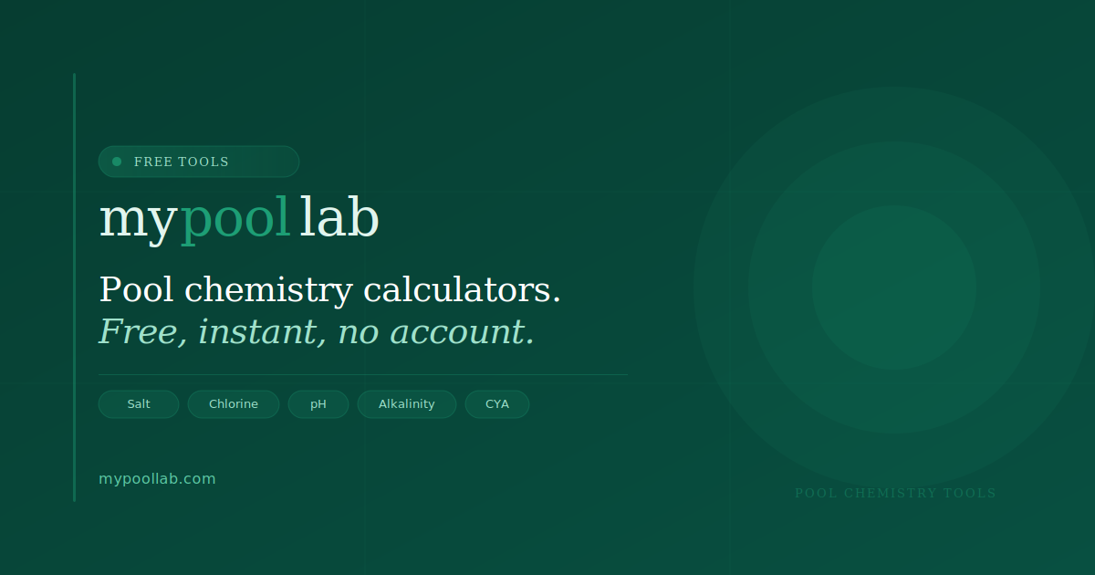 MyPoolLab preview